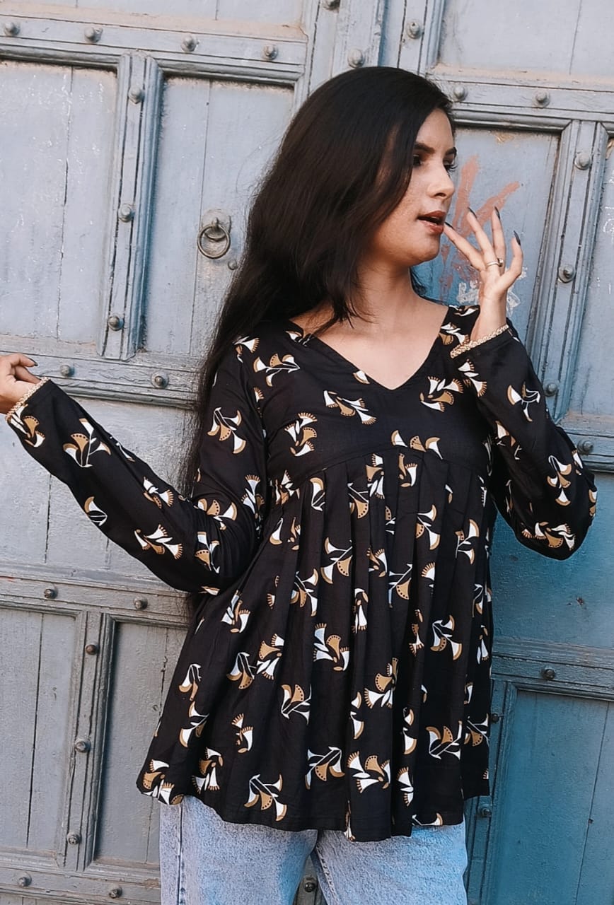 Peplum kurti