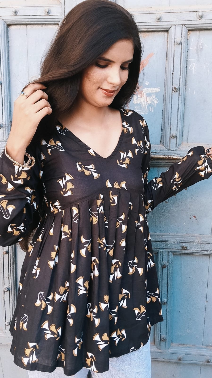 Peplum kurti